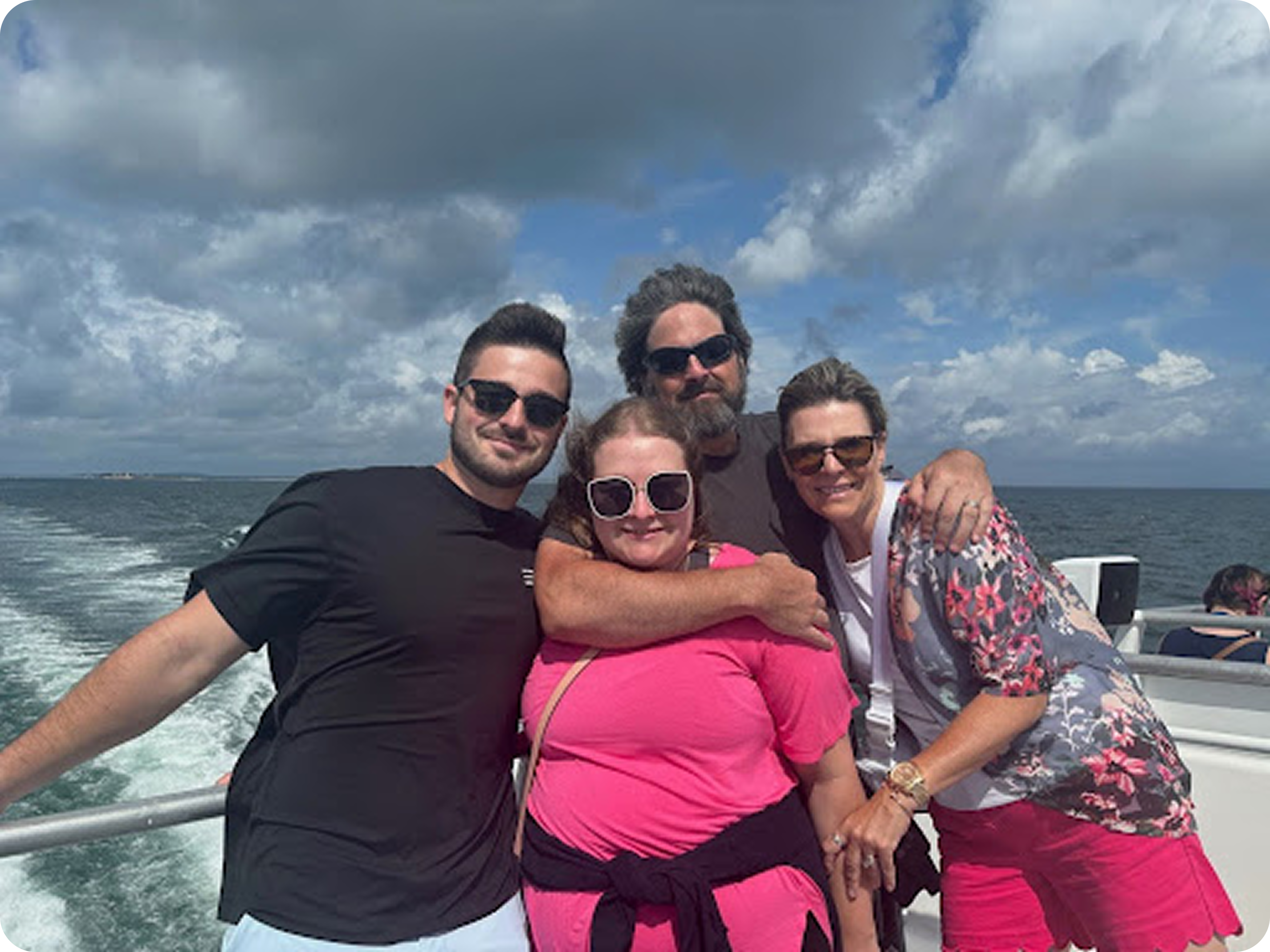 The Maher Family - Steve, Liz, Sarah, and Jacob